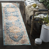 Safavieh Aria 2'-0" x 8'-0" Rug in Blue / Beige