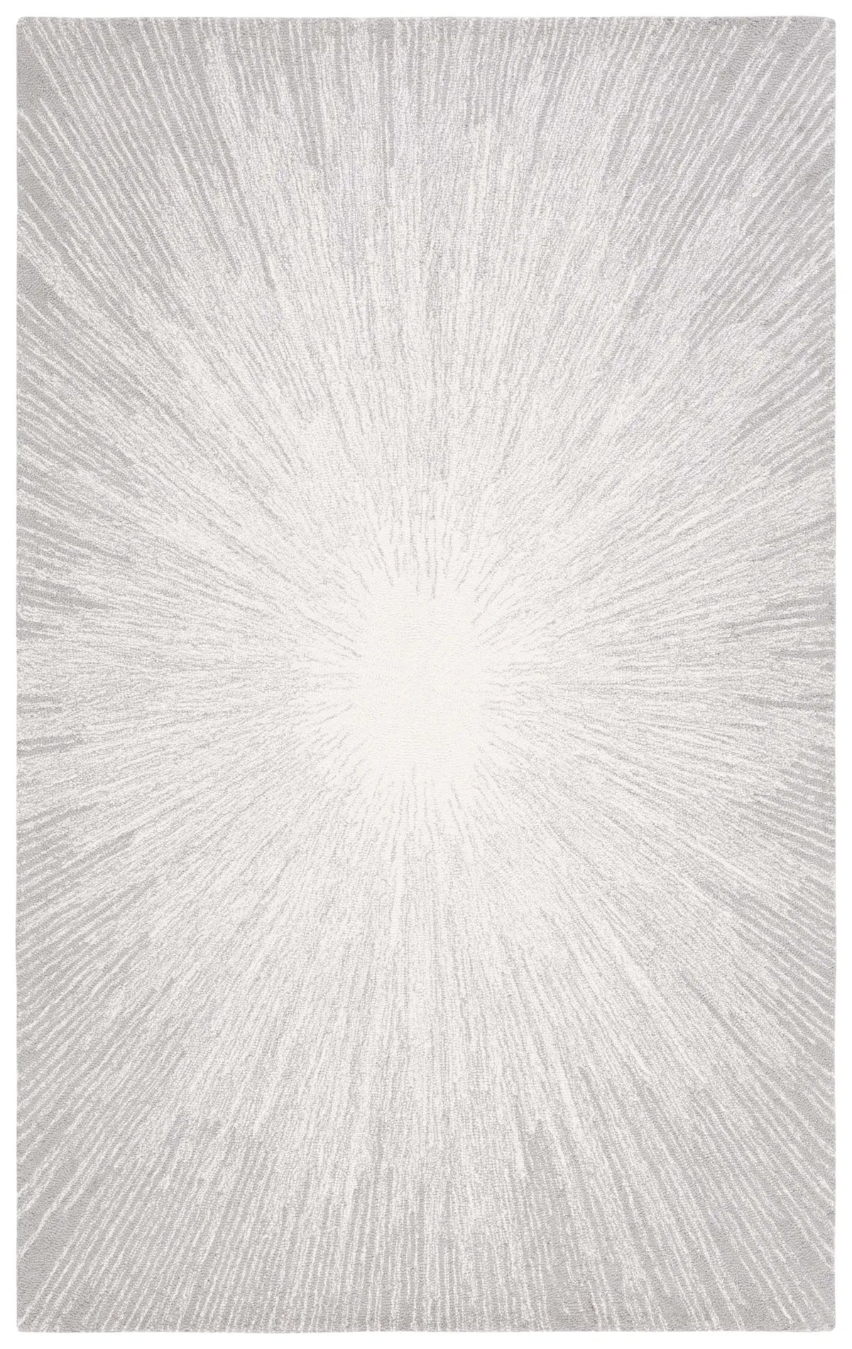 Safavieh Abstract 4'-0" x 6'-0" Rug in Ivory / Silver