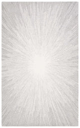 Safavieh Abstract 4'-0" x 6'-0" Rug in Ivory / Silver