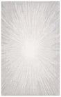 Safavieh Abstract 4'-0" x 6'-0" Rug in Ivory / Silver
