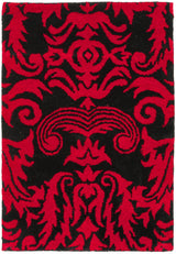 Safavieh Soho 2'-0" x 3'-0" Rug in Black / Red