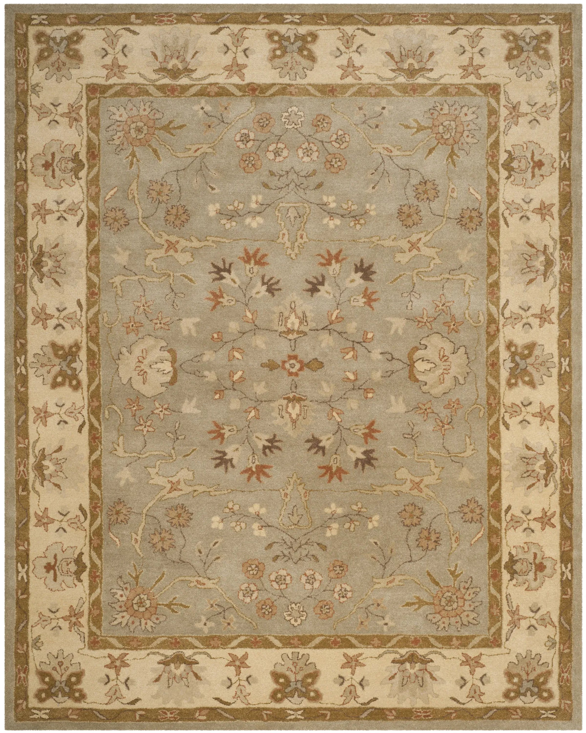 Safavieh Antiquity 9'-6" x 13'-6" Rug in Light Grey / Beige