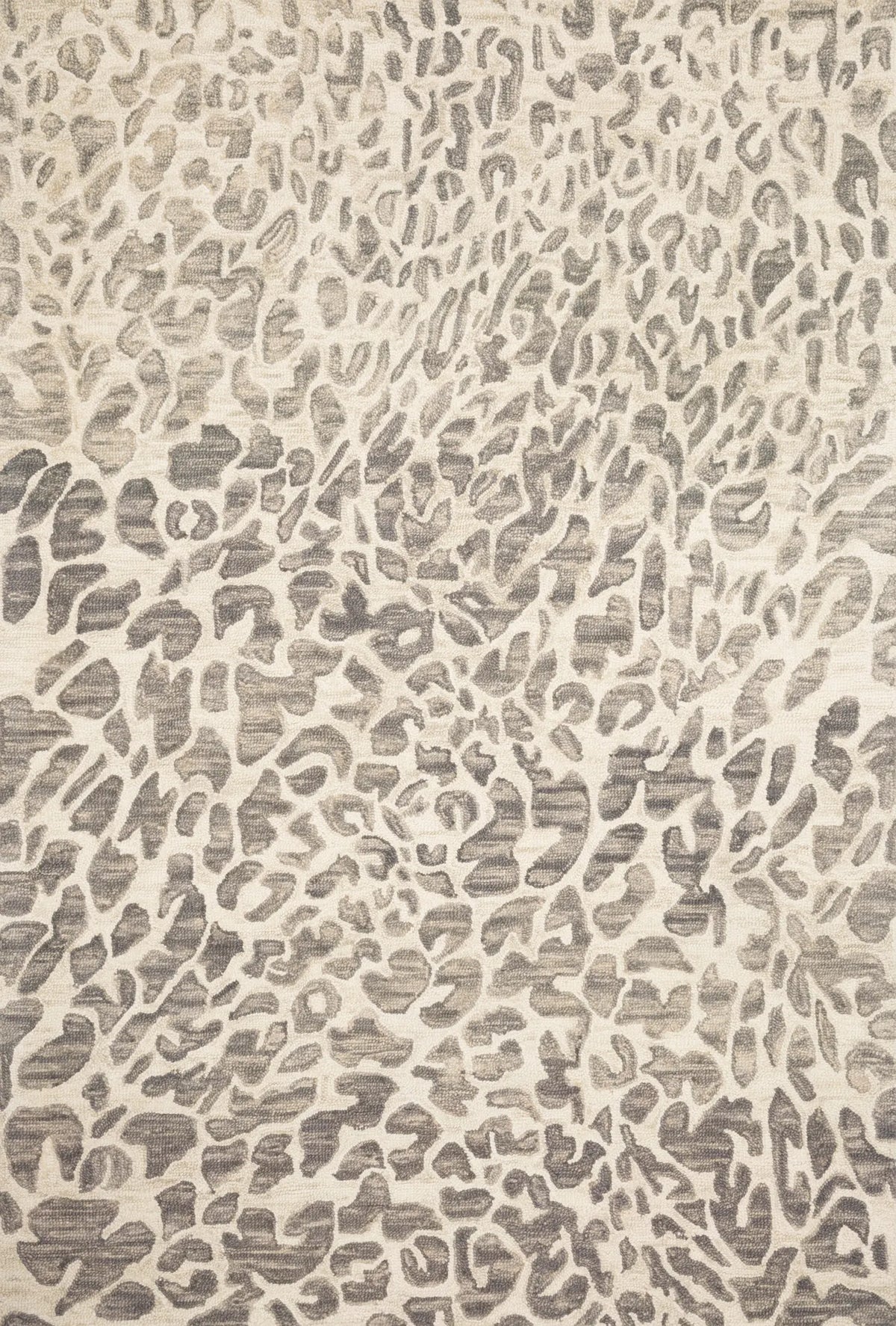 Loloi Masai Mas-02 Grey / Ivory Rugs - main flat