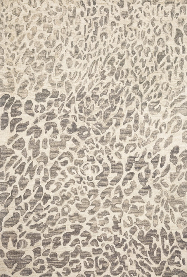 Loloi Masai Mas-02 Grey / Ivory Rugs - main flat