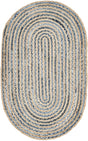 Safavieh Cape Cod 3'-0" x 5'-0" Rug in Natural / Blue
