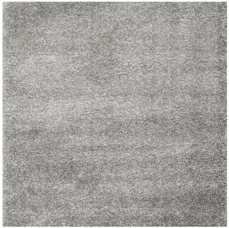 Safavieh Santa Monica Shag 6'-7" x 6'-7" Rug in Silver