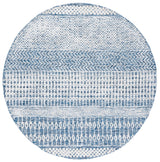 Safavieh Glamour 6'-0" x 6'-0" Rug in Navy / Ivory