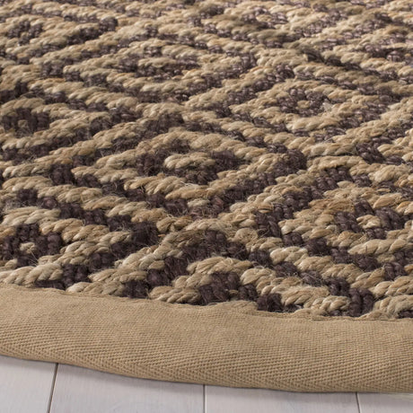 Safavieh Natural Fiber 6'-0" x 6'-0" Rug in Brown / Natural