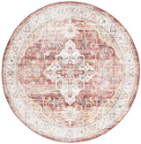 Safavieh Santa Monica 6'-0" x 6'-0" Rug in Rust / Gold