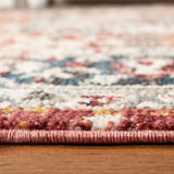 Safavieh Carlyle 200 5'-3" x 7'-6" Rug in Orange / Blue