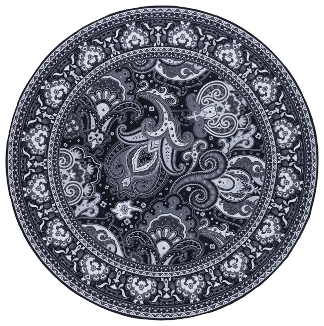 Safavieh Arizona 6'-0" x 6'-0" Rug in Black / Grey