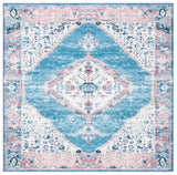 Safavieh Journey 6'-7" x 6'-7" Rug in Ivory / Blue