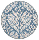 Safavieh Capri 5'-0" x 5'-0" Rug in Grey / Ivory