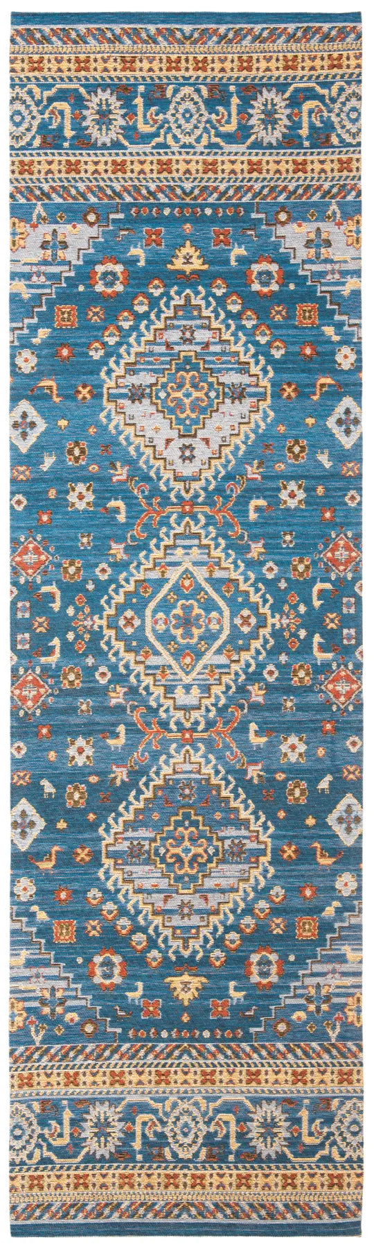 Safavieh Classic Vintage 2'-3" x 8'-0" Rug in Blue / Gold