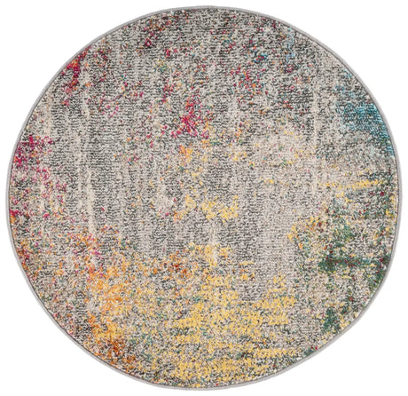 Safavieh Madison 3'-0" x 3'-0" Rug in Grey / Gold