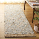 Safavieh Natural Fiber 2'-3" x 9'-0" Rug in Grey / Bleach
