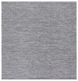 Safavieh Montauk 6'-0" x 6'-0" Rug in Black / Ivory