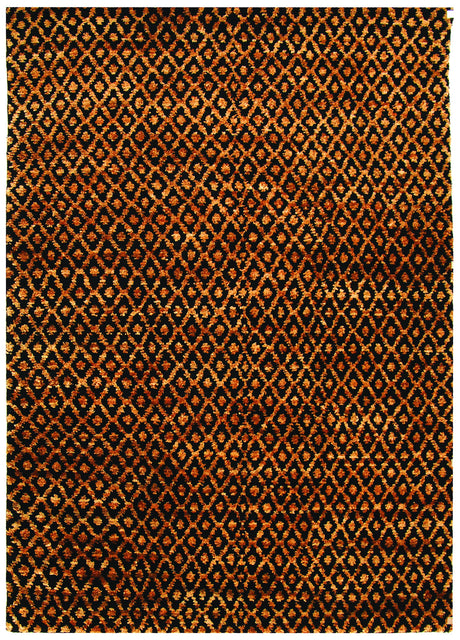 Safavieh Bohemian 6'-0" x 9'-0" Rug in Black / Gold