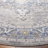 Safavieh Palma 6'-7" x 6'-7" Rug in Grey / Blue