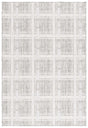 Safavieh Beach House 4'-0" x 6'-0" Rug in Grey / Ivory