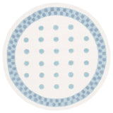 Safavieh Safavieh Kids 5'-0" x 5'-0" Rug in Ivory / Blue