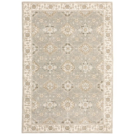 Oriental Weavers Sphinx Andorra 8929H Grey / Ivory Rugs - main flat