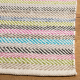 Safavieh Striped Kilim 5'-0" x 8'-0" Rug in Light Grey / Multi