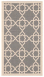 Safavieh Courtyard 2'-0" x 3'-7" Rug in Grey / Beige