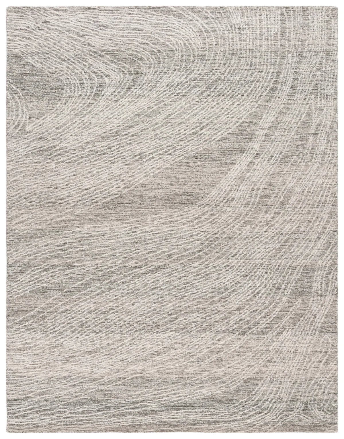 Safavieh Abstract 10'-0" x 14'-0" Rug in Charcoal / Ivory