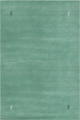 Chandra Bonita BON-56100 Green rug, flat view