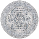 Safavieh Oregon 800 6'-7" x 6'-7" Rug in Light Blue / Ivory