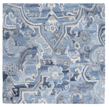 Safavieh Marquee 5'-0" x 5'-0" Rug in Blue / Grey