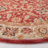 Safavieh Chelsea 5'-6" x 5'-6" Rug in Red / Ivory
