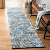 Safavieh Natura 2'-3" x 8'-0" Rug in Blue / Ivory