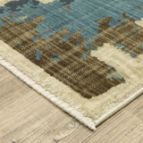 Oriental Weavers Sphinx Reed Re11Q Beige/ Multi Rug - corner detail