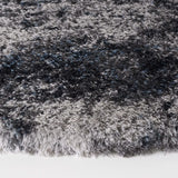 Safavieh Cloud Shag 6'-7" x 6'-7" Rug in Grey / Blue