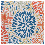 Safavieh Malibu 6'-0" x 6'-0" Rug in Ivory / Multi