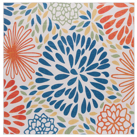 Safavieh Malibu 6'-0" x 6'-0" Rug in Ivory / Multi