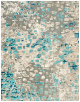 Safavieh Madison 10'-0" x 14'-0" Rug in Grey / Blue