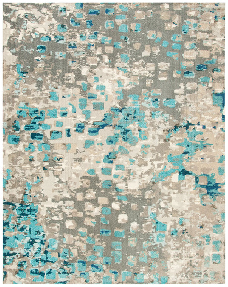 Safavieh Madison 10'-0" x 14'-0" Rug in Grey / Blue