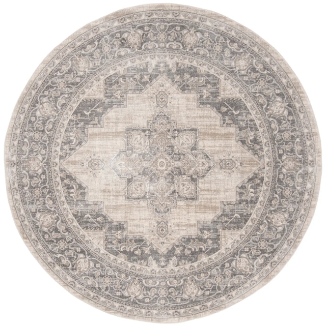 Safavieh Brentwood 10'-0" x 10'-0" Rug in Cream / Grey