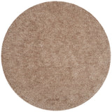 Safavieh Shag 6'-0" x 6'-0" Rug in Beige
