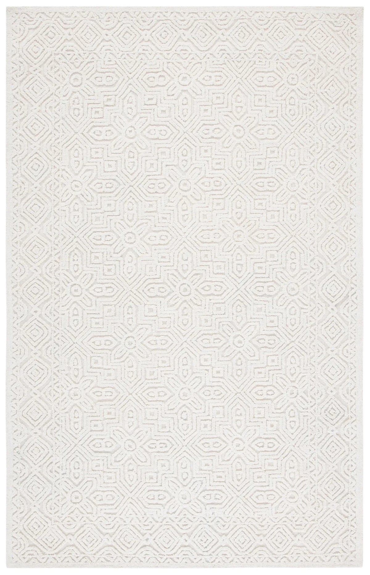 Safavieh Textural 4'-0" x 6'-0" Rug in Ivory