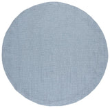 Safavieh River 6'-7" x 6'-7" Rug in Blue