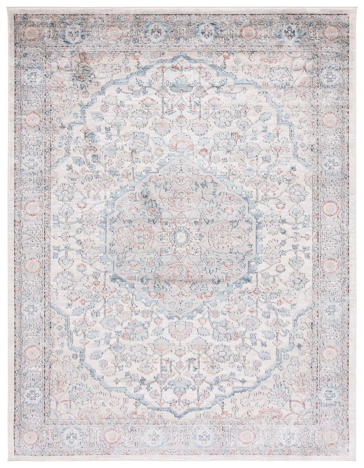 Safavieh Oregon 800 10'-0" x 14'-0" Rug in Grey / Blue