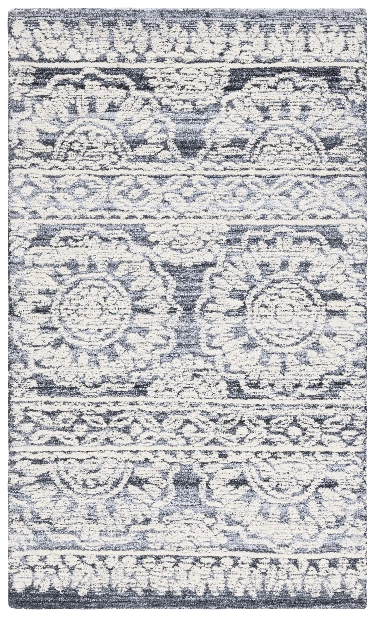 Safavieh Metro 3'-0" x 5'-0" Rug in Grey / Ivory