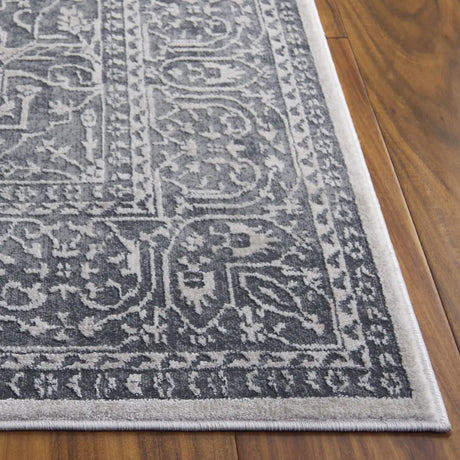 Safavieh Reflection 4'-0" x 6'-0" Rug in Dark Grey / Cream