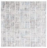 Safavieh Mila 6'-7" x 6'-7" Rug in Grey / Light Blue