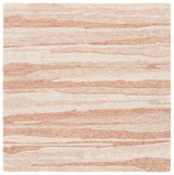 Safavieh Ebony 6'-0" x 6'-0" Rug in Rust / Ivory