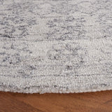 Safavieh Marquee 6'-0" x 6'-0" Rug in Ivory / Grey